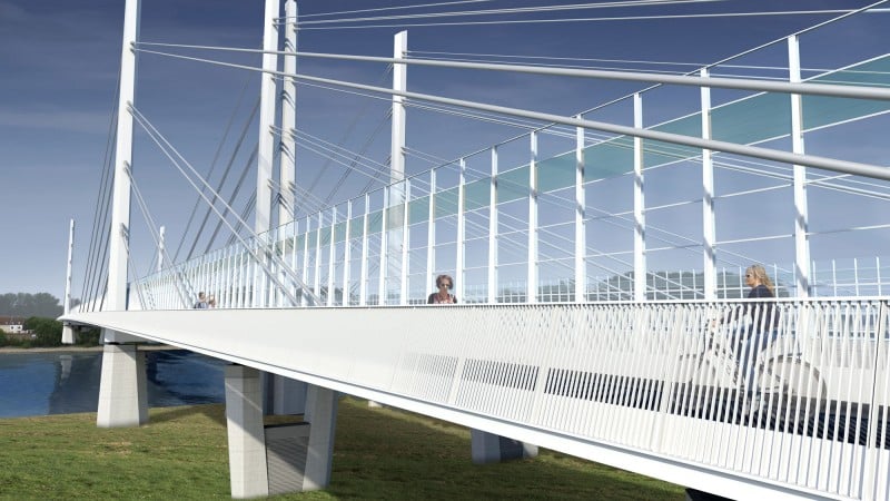 Major contract for MCE: Rhine Bridge A40 Duisburg-Neuenkamp © Keipke Architekten