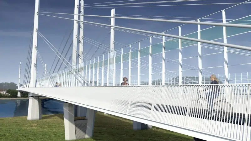 Großauftrag für MCE: Rheinbrücke A40 Duisburg–Neuenkamp © Keipke Architekten