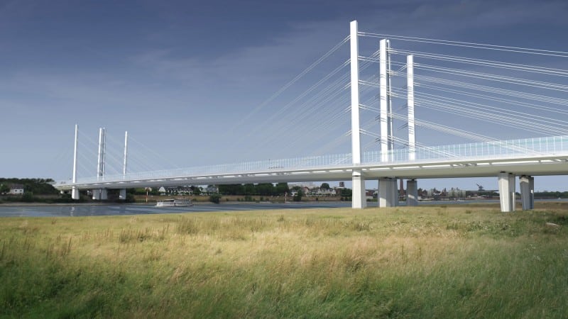 Major contract for MCE: Rhine Bridge A40 Duisburg-Neuenkamp © Keipke Architekten