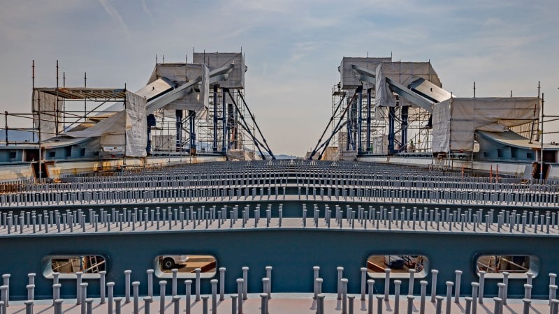 New Danube Bridge in Linz - Steel and installation construction