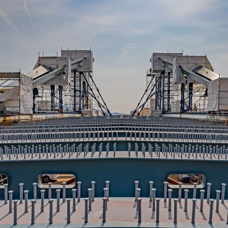 New Danube Bridge in Linz - Steel and installation construction
