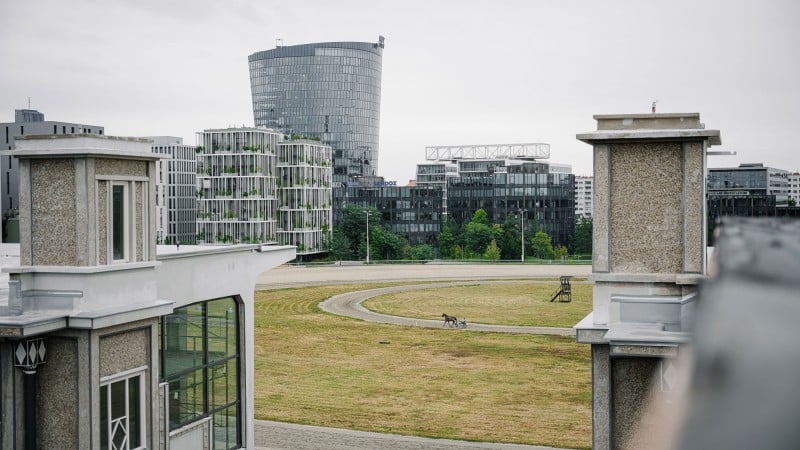 Viertel Zwei Blick auf WU-Campus