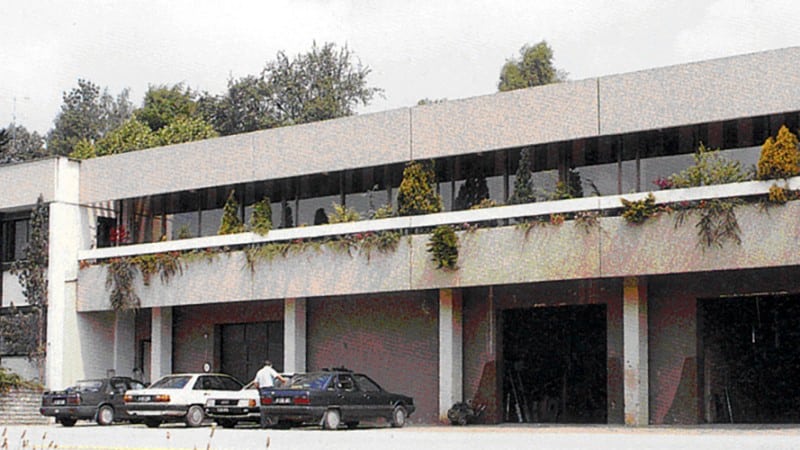 External shot of the Ing. E. Halatschek office building