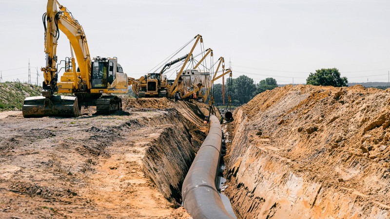 ZEELINK Pipeline-Arbeiten