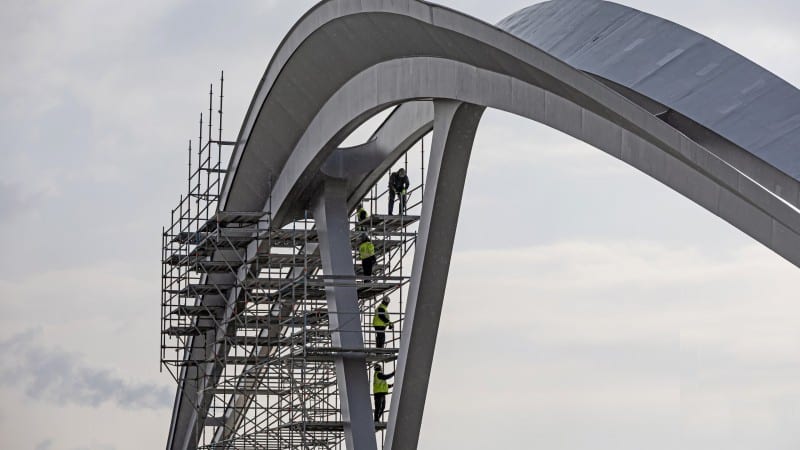 New Danube Bridge in Linz © Gregor Hartl