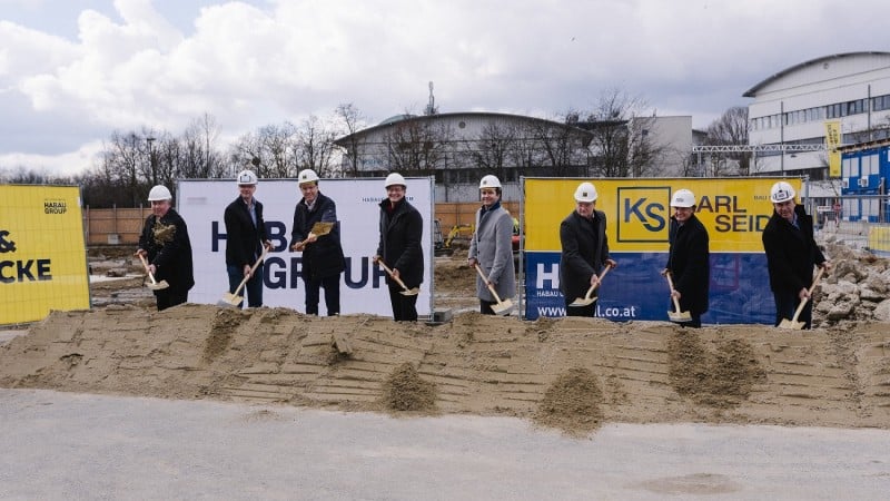 Ground-breaking ceremony Strebersdorf, © Julia Dragosits