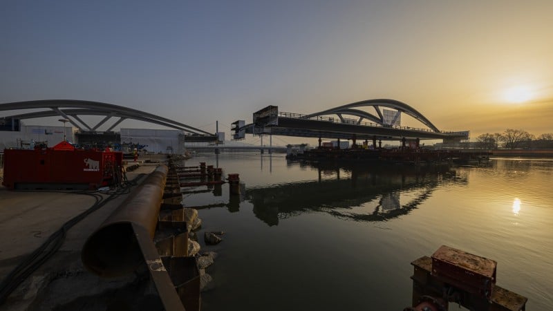Neue Donaubrücke Linz
