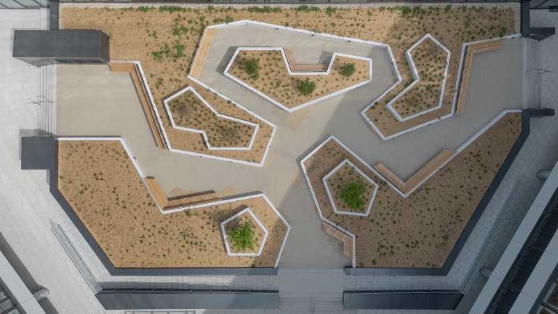 Übergabe Central Hub im Quartier TwentyOne © MW-Architekturfotografie / HABAU GROUP