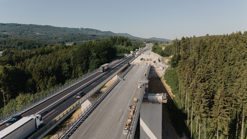 Querverschub Aurachbrücke ©MW-Architekturfotografie / HABAU GROUP