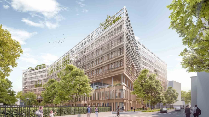 Visualisierung Landesdienstleistungszentrum © Architektur Burtscher Durig – zoomvp.at