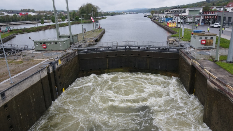 Schleuse Kachlet Passau © HABAU Norbert Enders