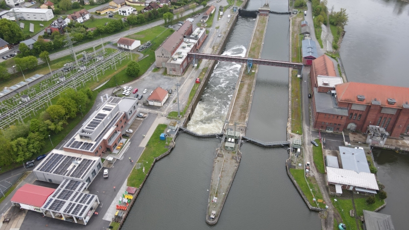 Schleuse Kachlet Passau © HABAU Norbert Enders